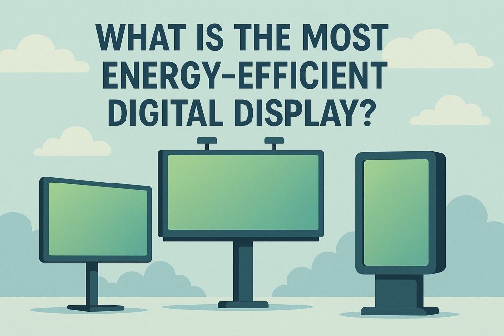 energy efficient display