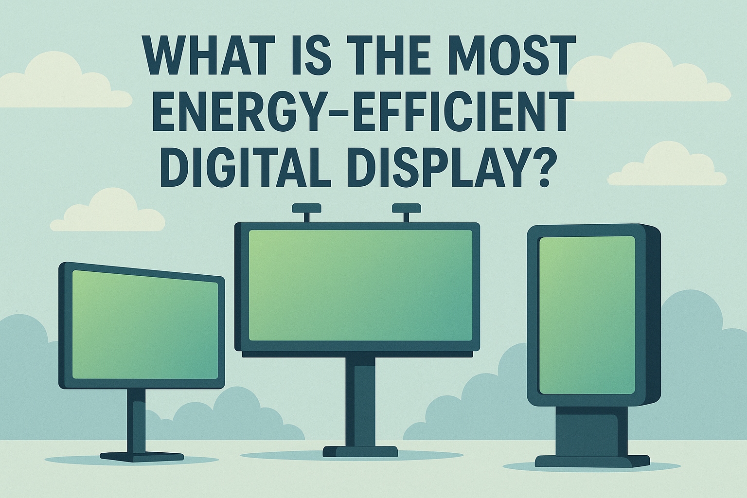 What is the Most Energy-Efficient Digital Display? 2025 | CHAINZONE LED ...