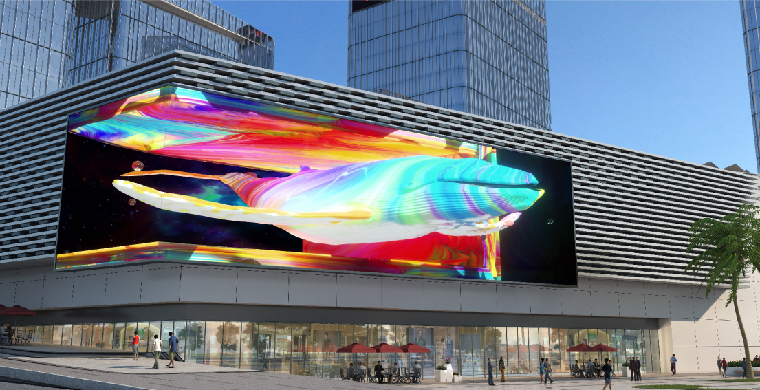 naked 3D led display