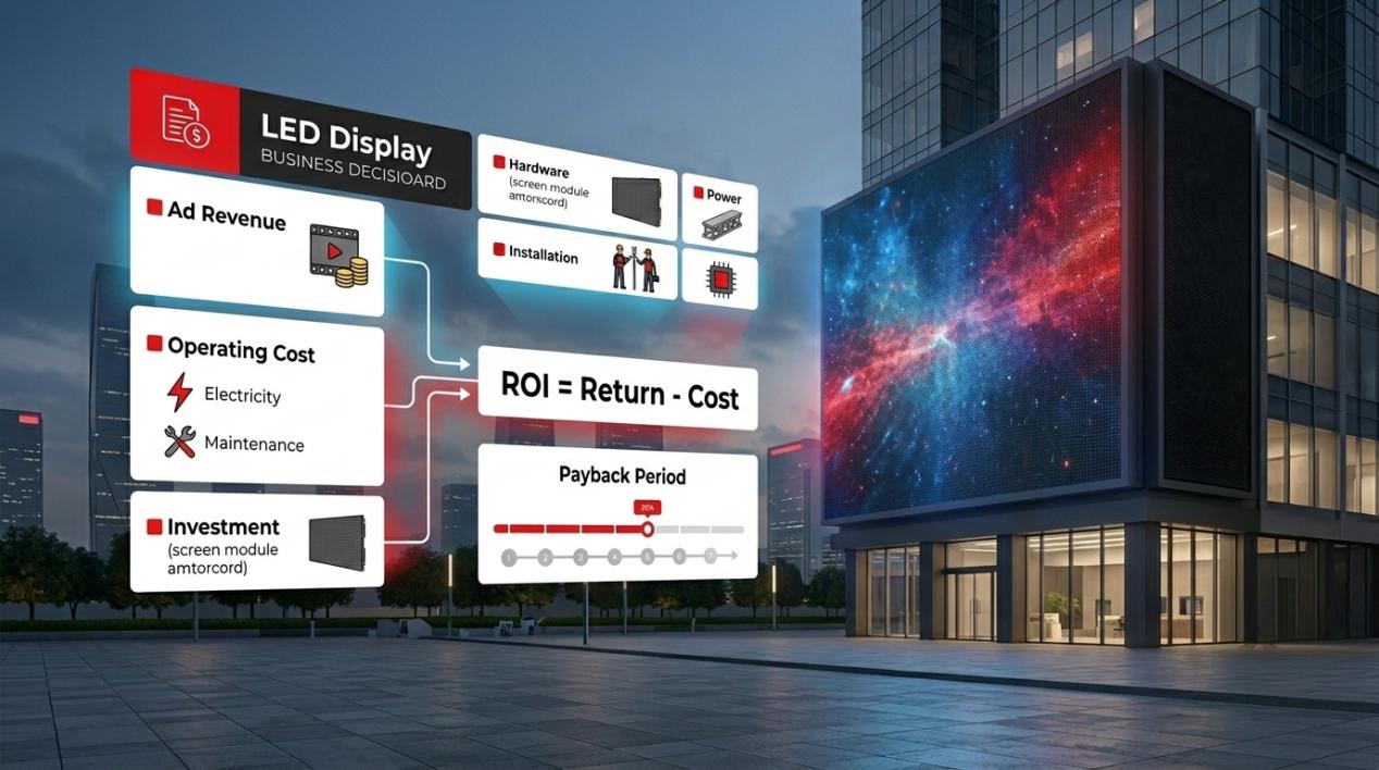 led display ROI