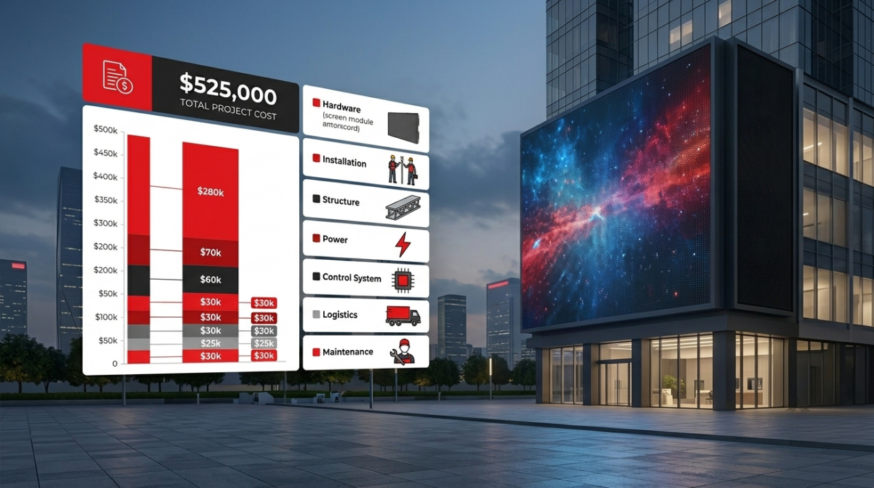 led display cost analysis